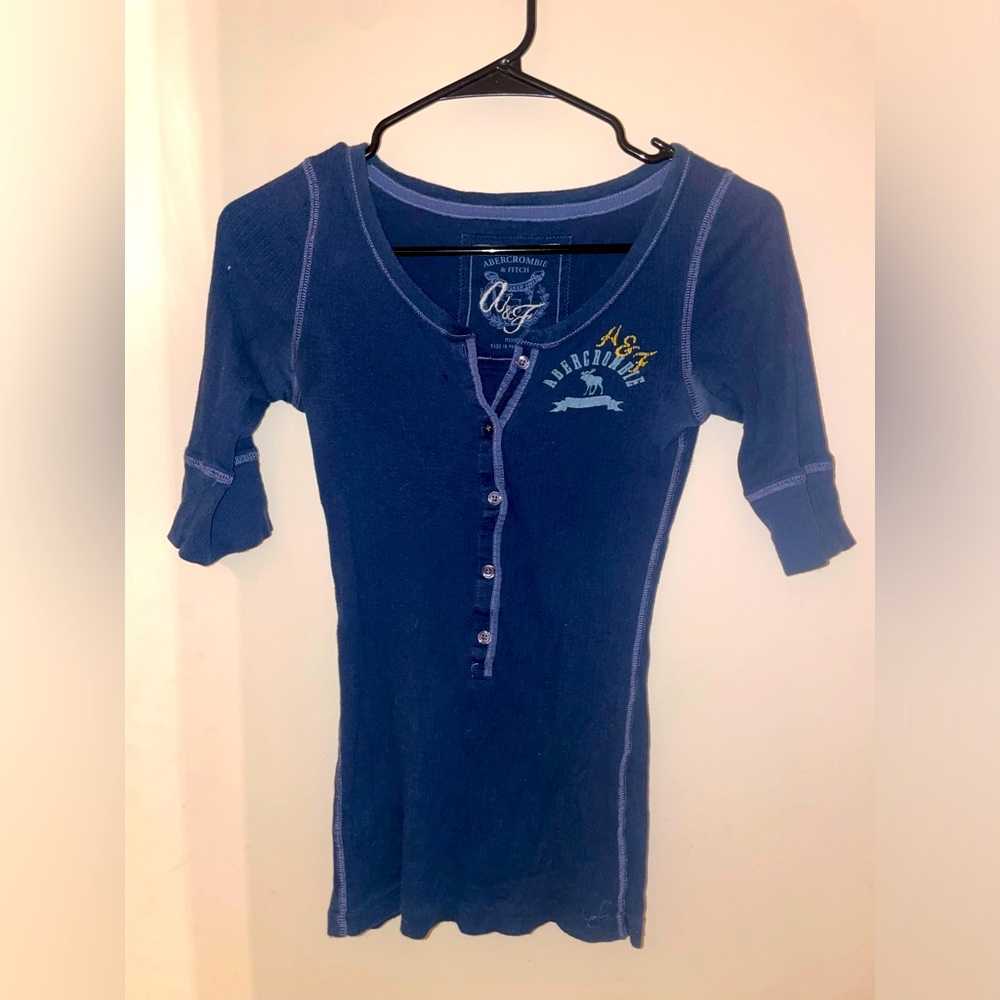 Abercrombie Half Sleeve Shirt Size M Vintage 2006